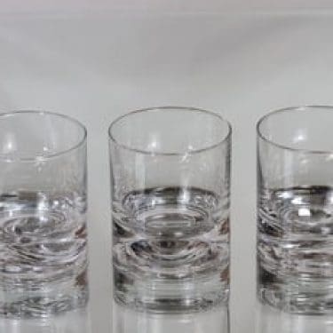 Nuutajärvi Full moon viskilasit, 22 cl, 3 kpl, suunnittelija Oiva Toikka, 22 cl