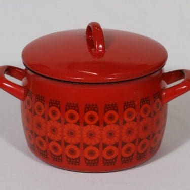 Finel Kehrä kattila, 2.5 l, suunnittelija Raija Uosikkinen, 2.5 l, serikuva, retro