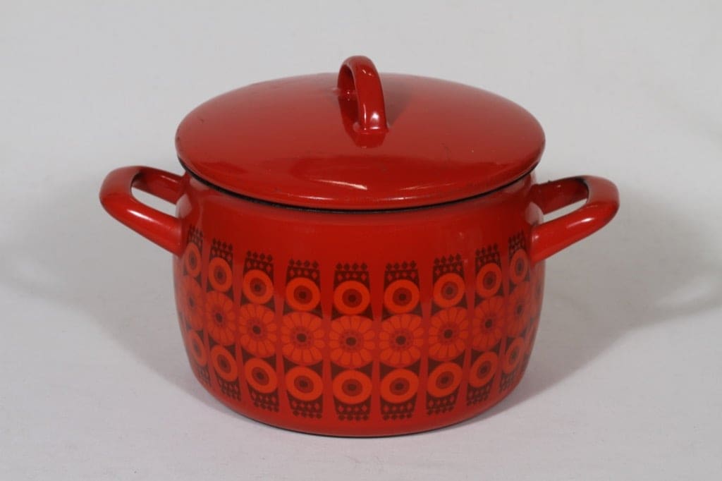 Finel Kehrä kattila, 2.5 l, suunnittelija Raija Uosikkinen, 2.5 l, serikuva, retro