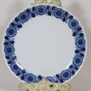 Arabia Johanna vati, sininen, suunnittelija Raija Uosikkinen, serikuva