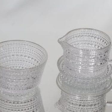 Nuutajärvi sokerikko ja kermakko, kirkas, suunnittelija ,