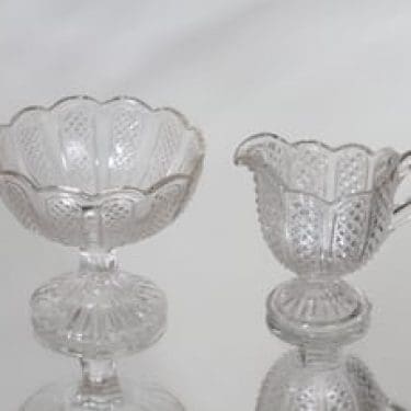 Nuutajärvi 1101|1133 sokerikko ja kermakko, kirkas, suunnittelija ,