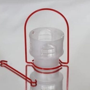 Iittala Balladi tuikkilyhty, kirkas, suunnittelija Jorma Vennola, metalli riipus