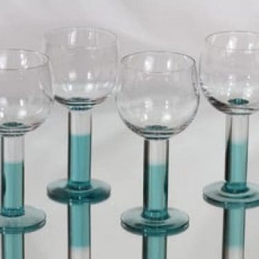 Nuutajärvi Mondo viinilasit, 25 cl, 4 kpl, suunnittelija Kerttu Nurminen, 25 cl