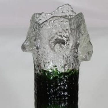 Kumela maljakko, signeerattu, suunnittelija Pertti Santalahti, signeerattu, massiivinen