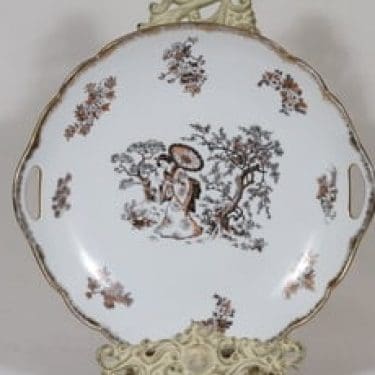 Arabia koriste 7660 vati, suunnittelija , siirtokuva, kultafondi, itämainen aihe