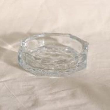 Riihimäen lasi Stella Polaris tuhka-astia, suunnittelija Nanny Still,