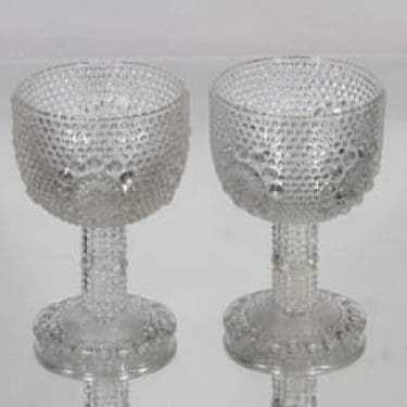 Riihimäen lasi Grapponia viinilasit, 15 cl, 2 kpl, suunnittelija Nanny Still, 15 cl