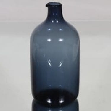 Iittala Lintupullo koristepullo, signeerattu, suunnittelija Timo Sarpaneva, signeerattu, pyöreä, I-väri