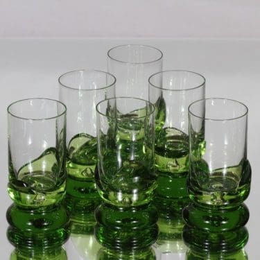 Humppila Kievari lasit, 9 cl, 6 kpl, suunnittelija Matti Halme, 9 cl
