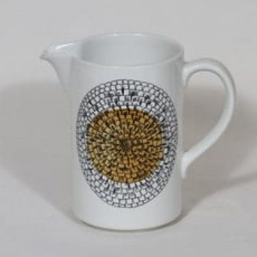 Arabia Kehäkukka kaadin, 1 l, suunnittelija Esteri Tomula, 1 l, serikuva, retro