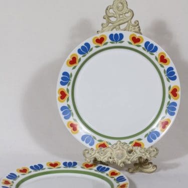 Arabia Könni vadit, 2 kpl, suunnittelija Olga Osol, serikuva, retro