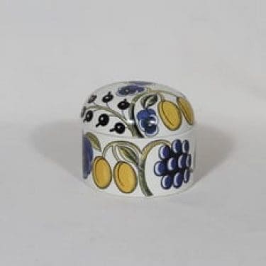 Arabia Paratiisi rasia, suunnittelija Birger Kaipiainen, pieni, serikuva, retro