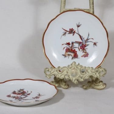 Arabia kukkakuvio lautaset, 2 kpl, suunnittelija , pieni, siirtokuva