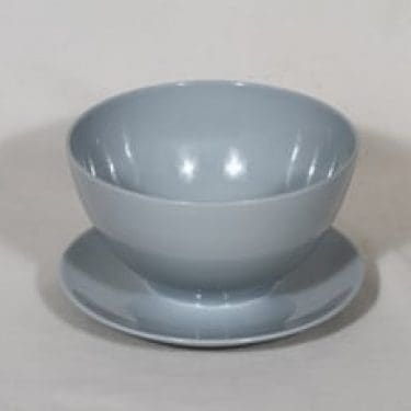 Arabia malli/model X kastikekulho, sininen lasite, suunnittelija ,