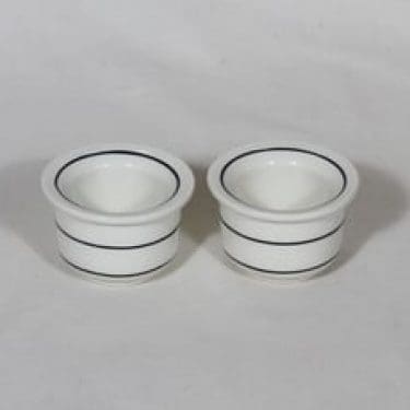 Arabia Krokus munakupit, 2 kpl, suunnittelija Esteri Tomula, raitakoriste