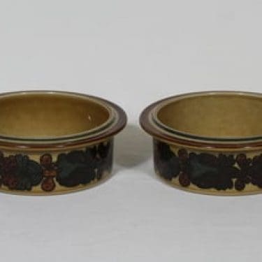 Arabia Otso kulhot, 2 kpl, suunnittelija Raija Uosikkinen, erikoiskoriste, retro