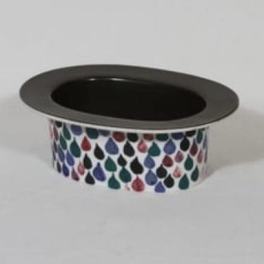 Arabia Colora maljakko, käsinmaalattu, suunnittelija Hilkka-Liisa Ahola, käsinmaalattu, signeerattu