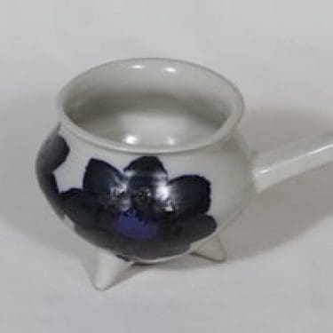 Arabia BH ruukku, käsinmaalattu, suunnittelija Hilkka-Liisa Ahola, käsinmaalattu, pieni, signeerattu