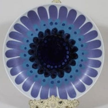 Arabia X 1564 vati, käsinmaalattu, suunnittelija Hilkka-Liisa Ahola, käsinmaalattu, suuri, signeerattu