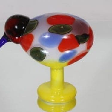 Nuutajärvi koristelintu, Jalokiwi, suunnittelija Oiva Toikka, Jalokiwi, numeroitu