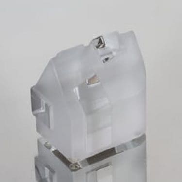 Iittala Iittalan kylä koriste-esine, Ateljeeri, suunnittelija Jorma Vennola, Ateljeeri, signeerattu, numeroitu