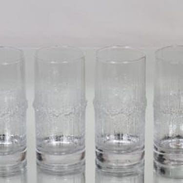 Iittala Niva lasit, 30 cl, 4 kpl, suunnittelija Tapio Wirkkala, 30 cl