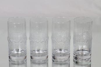 Iittala Niva lasit, 30 cl, 4 kpl, suunnittelija Tapio Wirkkala, 30 cl