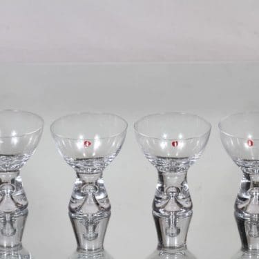 Iittala Tapio lasit, 8 cl, 4 kpl, suunnittelija Tapio Wirkkala, 8 cl