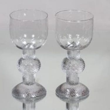 Iittala Ritari lasit, 20 cl, 2 kpl, suunnittelija Timo Sarpaneva, 20 cl