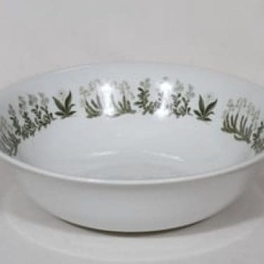 Arabia Polaris kulho, suunnittelija Raija Uosikkinen, pyöreä, serikuva