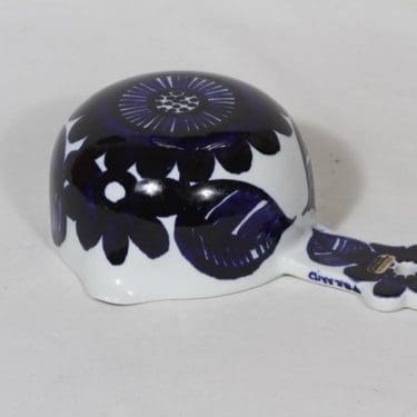 Arabia Köökki kauha, käsinmaalattu, suunnittelija Gunvor Olin-Grönqvist, käsinmaalattu, signeerattu