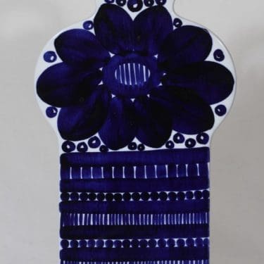 Arabia Valencia talouslevy, käsinmaalattu, suunnittelija Ulla Procope, käsinmaalattu, suuri, signeerattu