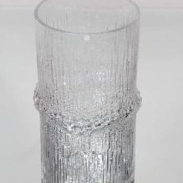 Iittala Niva maljakko, signeerattu, suunnittelija Tapio Wirkkala, signeerattu