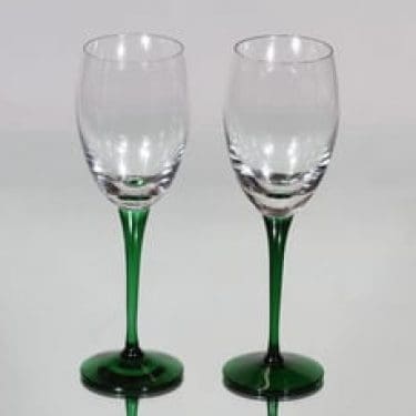 Nuutajärvi Traviata lasit, 18 cl, 2 kpl, suunnittelija Saara Hopea, 18 cl