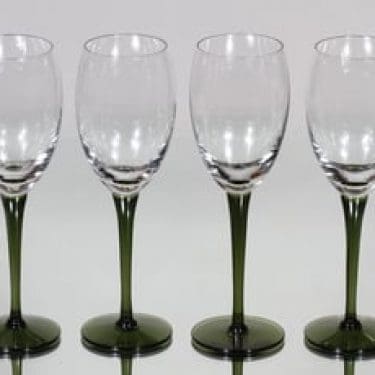 Nuutajärvi Traviata lasit, 18 cl, 4 kpl, suunnittelija Saara Hopea, 18 cl