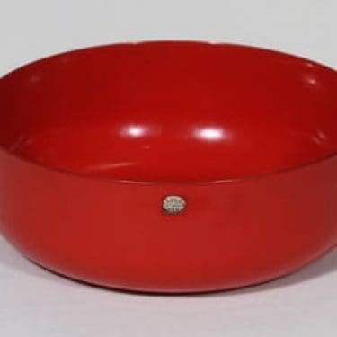 Finel kulho, punainen, suunnittelija , suuri