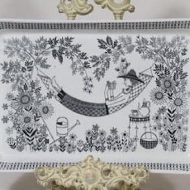 Arabia Emilia vati, suunnittelija Raija Uosikkinen, suuri, kuparipainokoriste