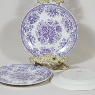 Arabia Fasaani lautaset, matala, 3 kpl, suunnittelija , matala, kuparipainokoriste