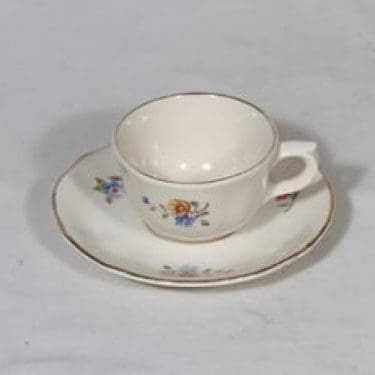 Arabia kukkakuvio lasten kuppi, suunnittelija , pieni, siirtokuva