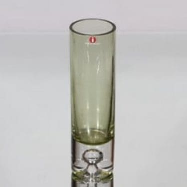 Iittala 3586 maljakko, signeerattu, suunnittelija Tapio Wirkkala, signeerattu, pieni
