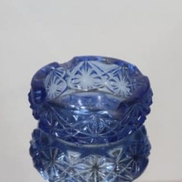 Riihimäen lasi 5706 tuhka-astia, amber, suunnittelija ,