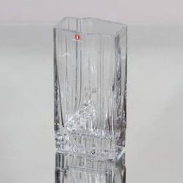 Iittala Sointu maljakko, kirkas, suunnittelija Tapio Wirkkala, pieni