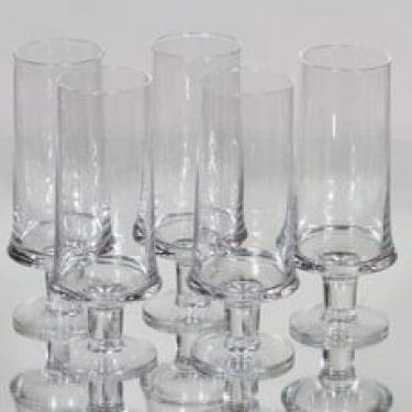 Iittala Marski olutlasit, 30 cl, 5 kpl, suunnittelija Tapio Wirkkala, 30 cl