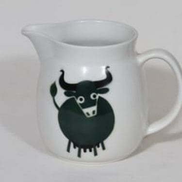 Arabia Heluna kaadin, 1.5 l, suunnittelija Anja Juurikkala, 1.5 l, puhalluskoriste, retro