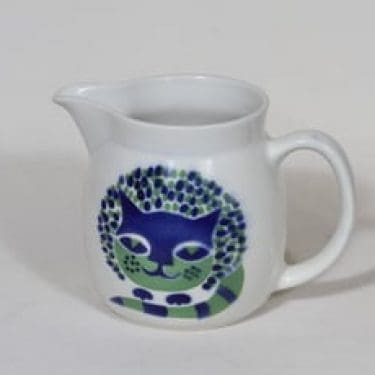 Arabia Kissa kaadin, 1 l, suunnittelija Gunvor Olin-Grönqvist, 1 l, puhalluskoriste, retro