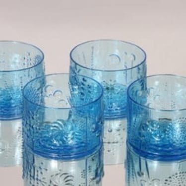 Nuutajärvi Flora jälkiruokakulhot, 20 cl, 4 kpl, suunnittelija Oiva Toikka, 20 cl