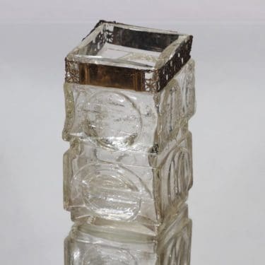 Turun hopea|Kumela maljakko, signeerattu, suunnittelija Pentti Sarpaneva, signeerattu, pronssivanne, uniikki