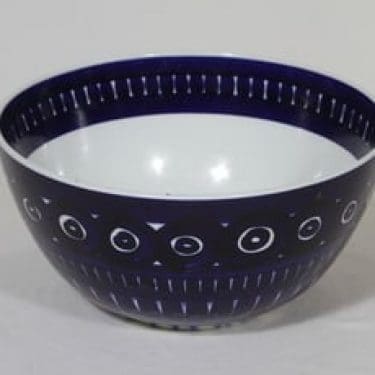 Arabia Valencia vihannesmalja, 2.5 l, suunnittelija Ulla Procope, 2.5 l, käsinmaalattu, signeerattu