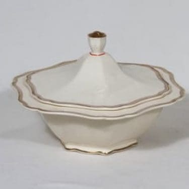 Arabia n 21 liemikulho, suunnittelija , pieni, raitakoriste